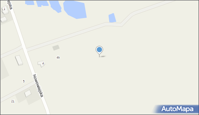 Borcz, Nowowiejska, 8e, mapa Borcz