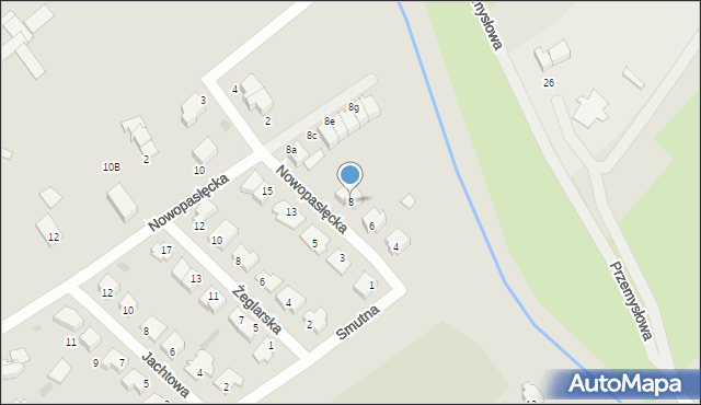 Braniewo, Nowopasłęcka, 8, mapa Braniewo