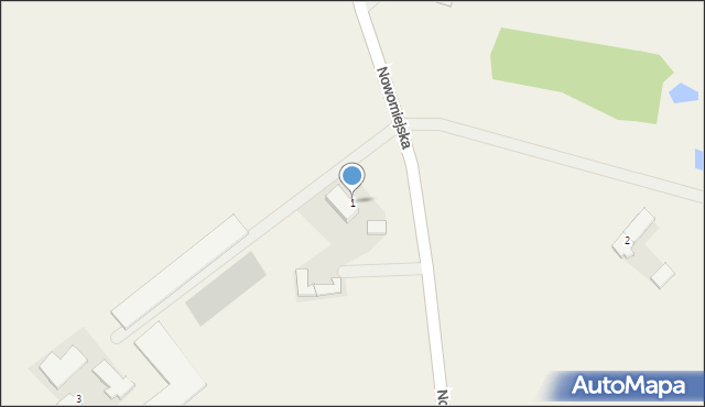 Bratian, Nowomiejska, 1, mapa Bratian