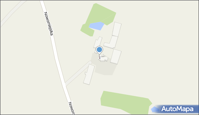 Bratian, Nowomiejska, 4, mapa Bratian