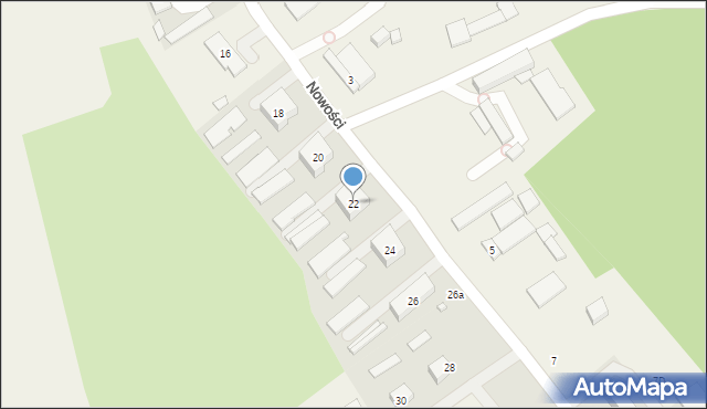 Bratoszewice, Nowości, 22, mapa Bratoszewice