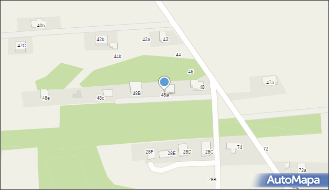 Bychlew, Nowa, 48a, mapa Bychlew