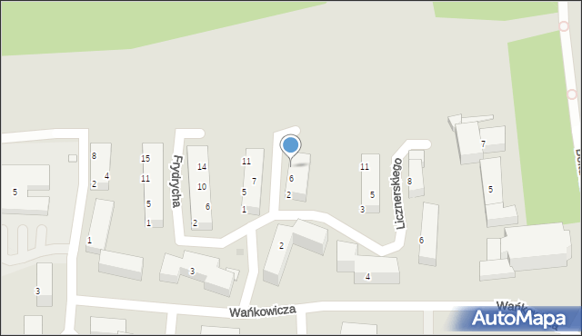 Bydgoszcz, Nowickiego Bronisława Zygfryda, 8, mapa Bydgoszczy