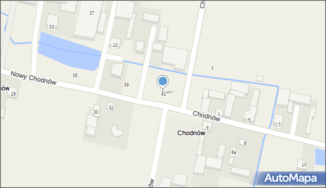 Chodnów, Nowy Chodnów, 41, mapa Chodnów