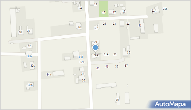 Chróścina, Nowowiejska, 29A, mapa Chróścina