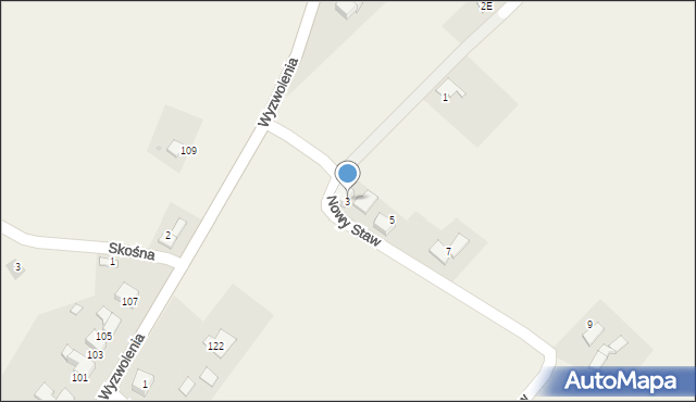 Chybie, Nowy Staw, 3, mapa Chybie