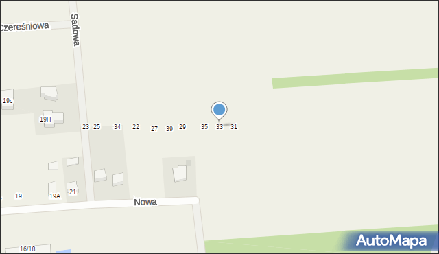 Czarny Las, Nowa, 33, mapa Czarny Las