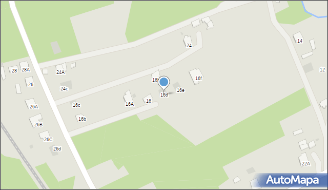 Dąbrowa Tarnowska, Nowa, 16d, mapa Dąbrowa Tarnowska