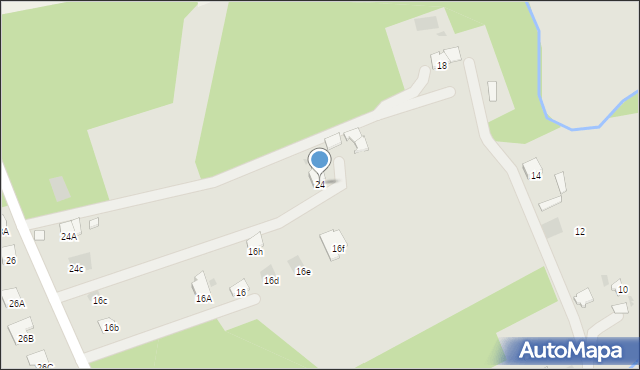 Dąbrowa Tarnowska, Nowa, 24, mapa Dąbrowa Tarnowska