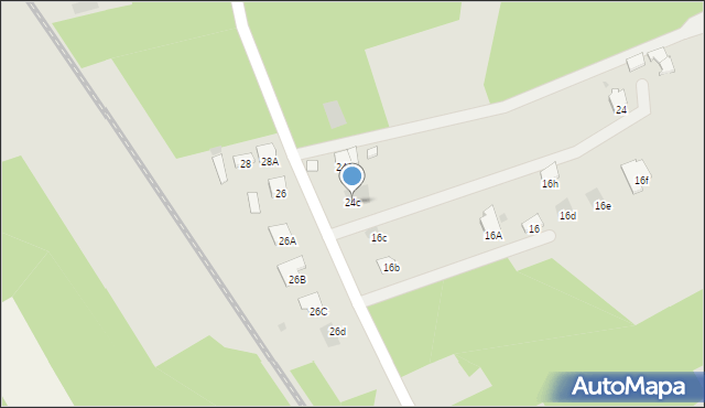 Dąbrowa Tarnowska, Nowa, 24c, mapa Dąbrowa Tarnowska