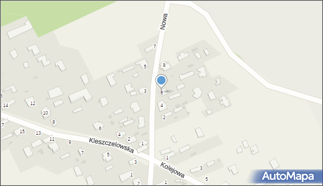 Dobrowoda, Nowa, 6, mapa Dobrowoda