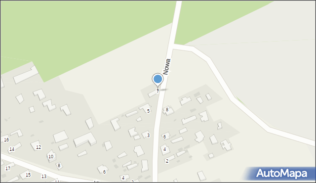 Dobrowoda, Nowa, 7, mapa Dobrowoda