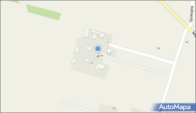 Drelów, Nowa, 4A, mapa Drelów