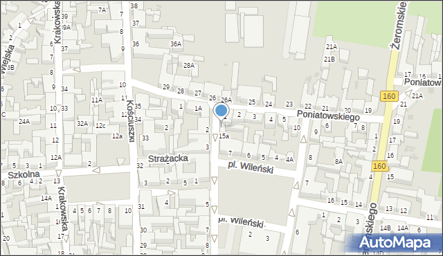 Drezdenko, Nowogrodzka, 20, mapa Drezdenko