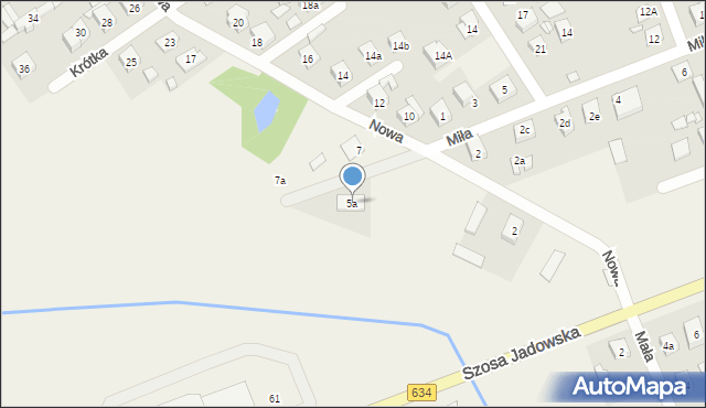 Duczki, Nowa, 5a, mapa Duczki