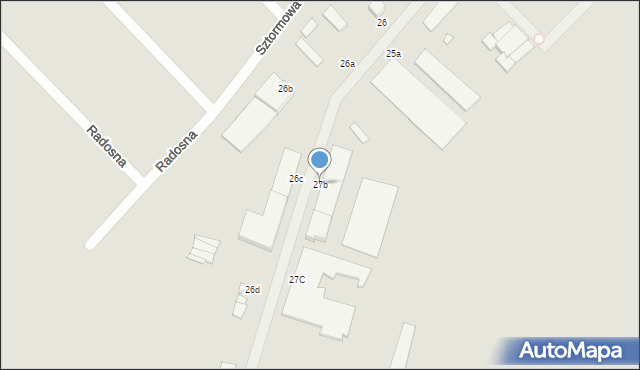 Elbląg, Nowodworska, 27b, mapa Elbląga