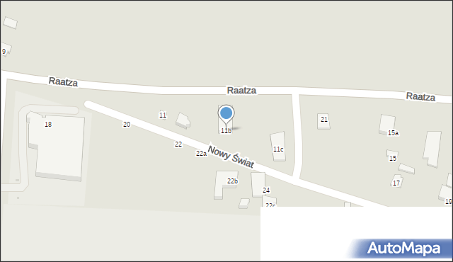 Gdańsk, Nowy Świat, 11b, mapa Gdańska
