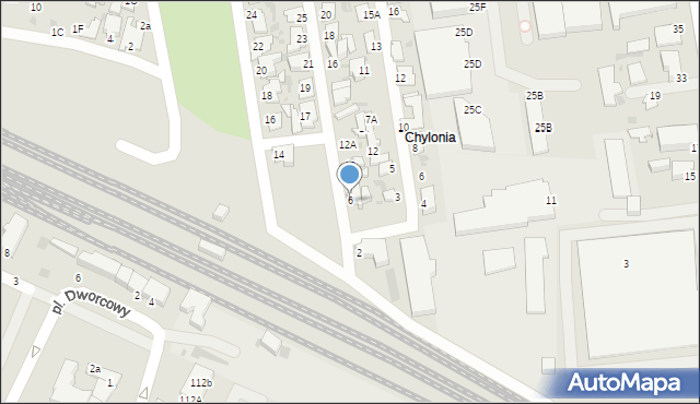 Gdynia, Nowodworskiego, 6, mapa Gdyni