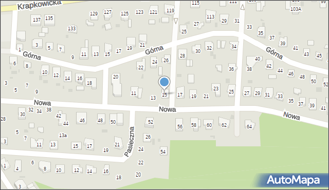 Gogolin, Nowa, 15, mapa Gogolin