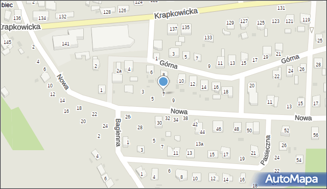 Gogolin, Nowa, 7, mapa Gogolin