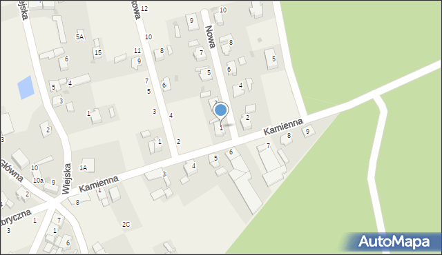 Górażdże, Nowa, 1, mapa Górażdże