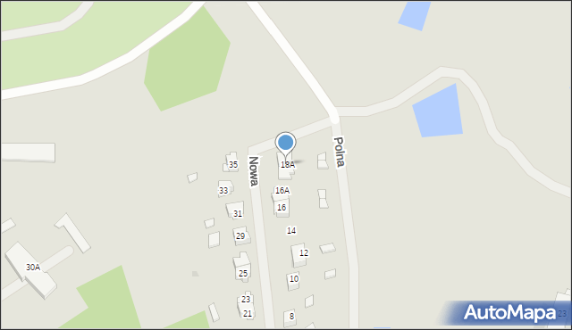 Górowo Iławeckie, Nowa, 18A, mapa Górowo Iławeckie