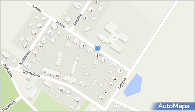 Grzymiszew, Nowa, 3, mapa Grzymiszew
