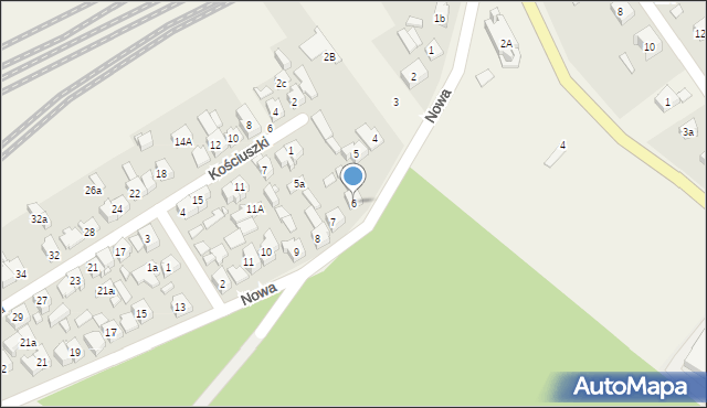 Herby, Nowa, 6, mapa Herby