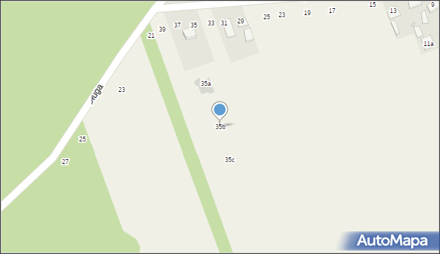 Huta-Dąbrowa, Nowa, 35b, mapa Huta-Dąbrowa