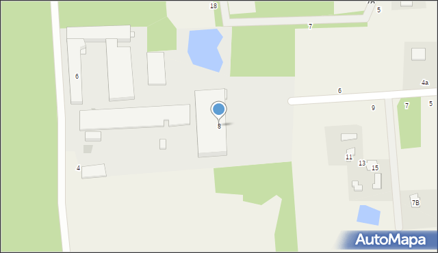 Janinów, Norweska, 8, mapa Janinów