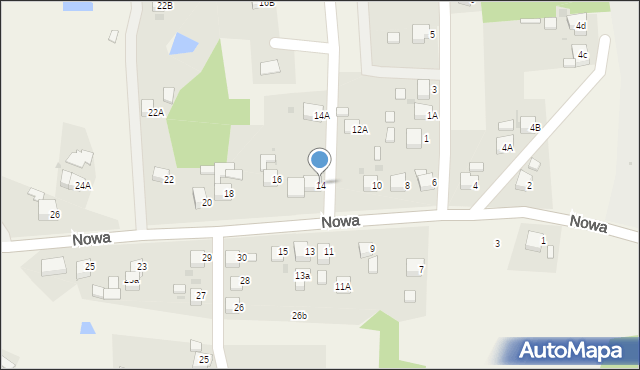 Jankowice, Nowa, 14, mapa Jankowice