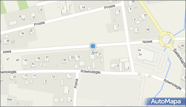 Jankowice, Nowa, 29, mapa Jankowice