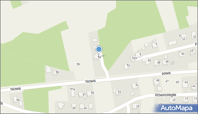 Jankowice, Nowa, 54, mapa Jankowice