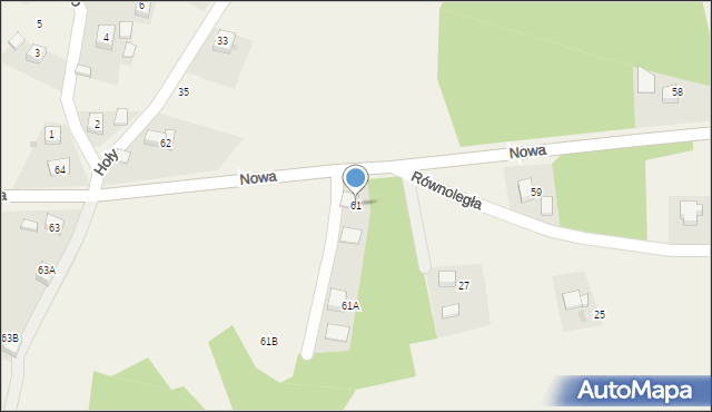 Jankowice, Nowa, 61, mapa Jankowice