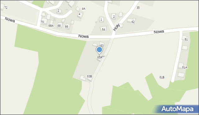 Jankowice, Nowa, 63A, mapa Jankowice