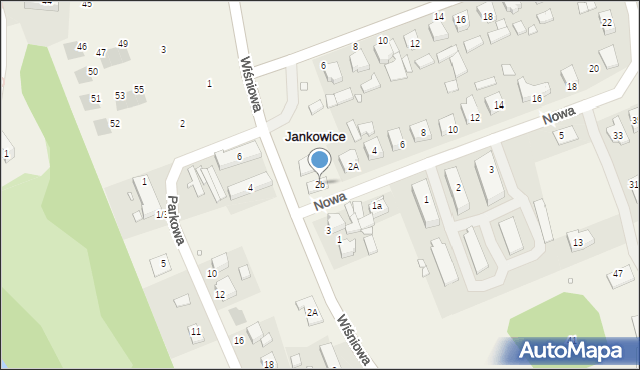 Jankowice, Nowa, 2b, mapa Jankowice