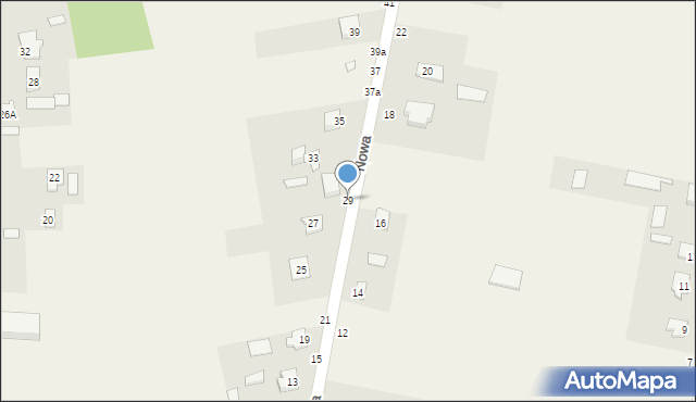 Janów Podlaski, Nowa, 29, mapa Janów Podlaski