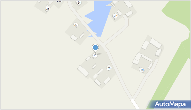 Janowiec, Nowy Janowiec, 21, mapa Janowiec
