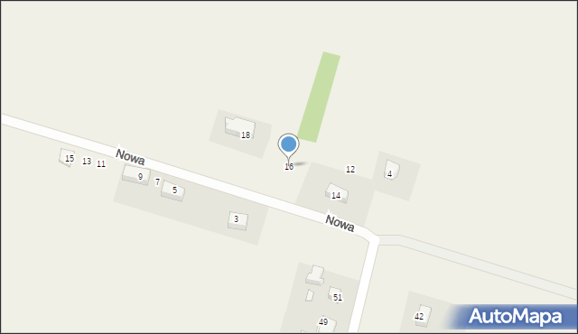 Jerzmanowice, Nowa, 16, mapa Jerzmanowice