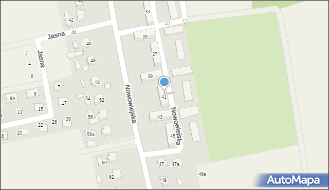Kaźmierz, Nowowiejska, 41, mapa Kaźmierz
