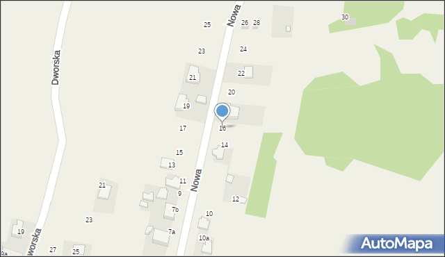 Klucze, Nowa, 16, mapa Klucze