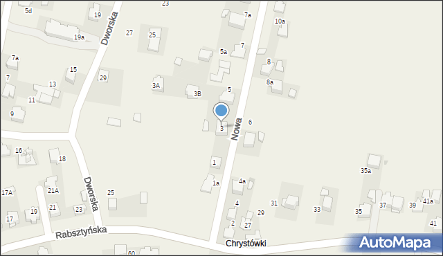Klucze, Nowa, 3, mapa Klucze