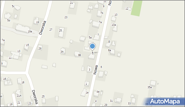 Klucze, Nowa, 5, mapa Klucze