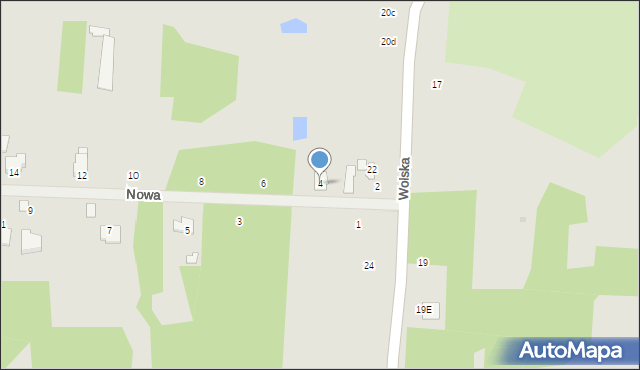 Kolbuszowa, Nowa, 4, mapa Kolbuszowa