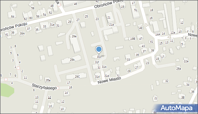 Kolbuszowa, Nowe Miasto, 31c, mapa Kolbuszowa