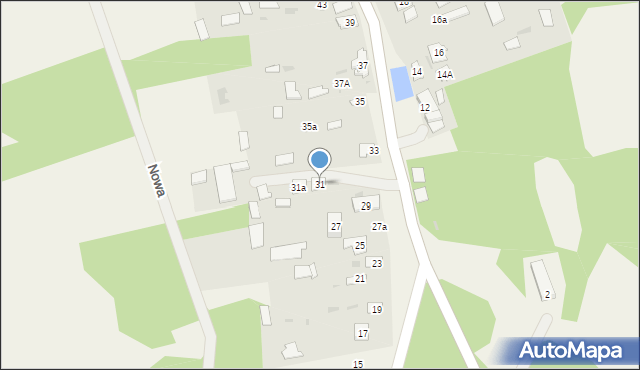 Korczew, Norwida Cypriana Kamila, 31, mapa Korczew