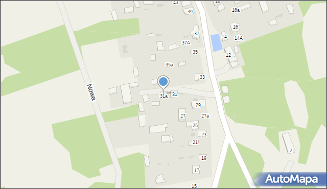 Korczew, Norwida Cypriana Kamila, 31a, mapa Korczew