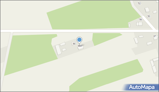 Korczew, Norwida Cypriana Kamila, 69A, mapa Korczew