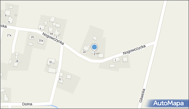 Kotulin, Nogowczycka, 2, mapa Kotulin