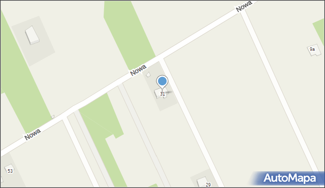 Krakowiany, Nowa, 31, mapa Krakowiany